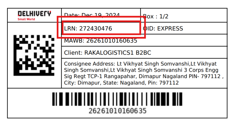 Local Reference Number Customs Track Your Shipment – RaKa Logistics